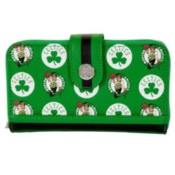 LOUNGEFLY NBA Boston Celtics Logo Zip Around Wallet