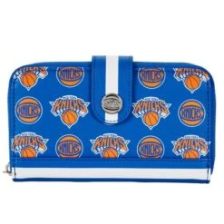 LOUNGEFLY NBA New York Knicks Logo Zip Around Wallet
