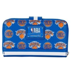 LOUNGEFLY NBA New York Knicks Logo Zip Around Wallet -Loungefly NBAWA0004 4