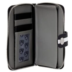 LOUNGEFLY NBA Brooklyn Nets Logo Zip Around Wallet 11 LOUNGEFLY NBA Brooklyn Nets Logo Zip Around Wallet -Loungefly NBAWA0005 5