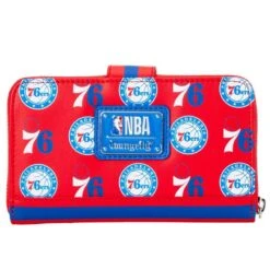 LOUNGEFLY NBA Philadelphia 76ers Logo Zip Around Wallet 10 LOUNGEFLY NBA Philadelphia 76ers Logo Zip Around Wallet -Loungefly NBAWA0006 4