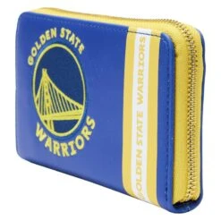LOUNGEFLY NBA Golden State Warriors Patch Icons Zip Around Wallet -Loungefly NBAWA0016 LFNBAGOLDENSTATEWARRIORSPATCHICONSZIPAROUNDWALLET0443SIDE