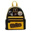 LOUNGEFLY NFL Pittsburgh Steelers Patches Mini Backpack