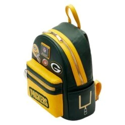 LOUNGEFLY NFL Green Bay Packers Patches Mini Backpack -Loungefly NFLBK0046 2