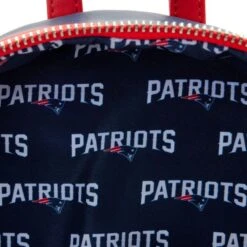 LOUNGEFLY NFL New England Patriots Patches Mini Backpack -Loungefly NFLBK0050 5