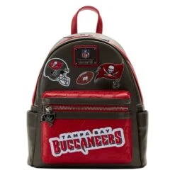 LOUNGEFLY NFL Tamp Bay Buccaneers Patches Mini Backpack