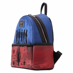 LOUNGEFLY Stranger Things Upside Down Shadows Mini Backpack -Loungefly NFXBK0081 LFNETFLIXSTRANGERTHINGSUPSIDEDOWNSHADOWSMINIBACKPACK1032SIDE