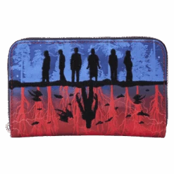 LOUNGEFLY Stranger Things Upside Down Shadows Zip-Around Wallet