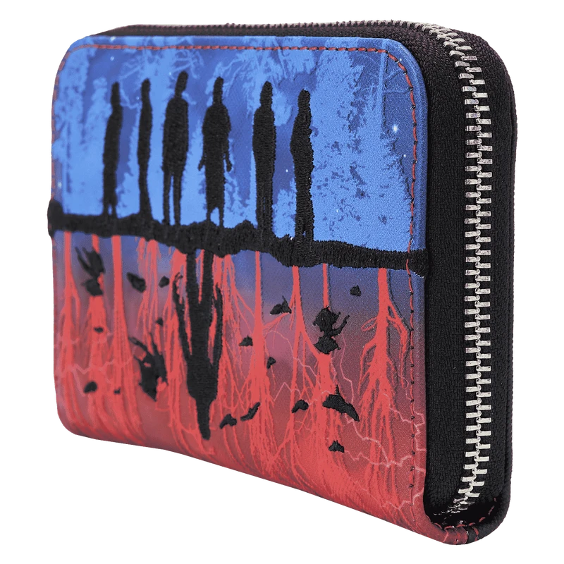 LOUNGEFLY Stranger Things Upside Down Shadows Zip-Around Wallet 5 LOUNGEFLY Stranger Things Upside Down Shadows Zip-Around Wallet - Image 3