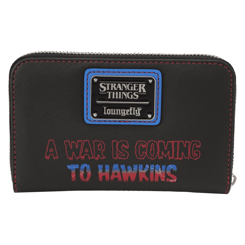 LOUNGEFLY Stranger Things Upside Down Shadows Zip-Around Wallet 6 LOUNGEFLY Stranger Things Upside Down Shadows Zip-Around Wallet - Image 4