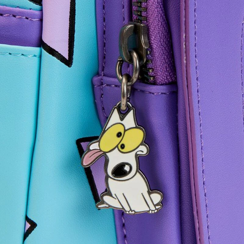 LOUNGEFLY Rocko's Modern Life Lenticular TV Mini Backpack 8 LOUNGEFLY Rocko's Modern Life Lenticular TV Mini Backpack - Image 6