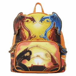LOUNGEFLY Avatar: The Last Airbender Fire Dance Mini Backpack