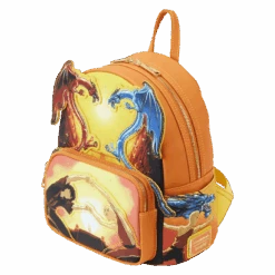 LOUNGEFLY Avatar: The Last Airbender Fire Dance Mini Backpack -Loungefly NICBK0068 LFNICKELODEONAVATARTHELASTAIRBENDERTHEFIREDANCEMINIBKPK0321QUARTER
