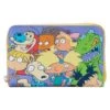 LOUNGEFLY Nickelodeon Nick 90s Zip Around Wallet 1 LOUNGEFLY Nickelodeon Nick 90s Zip Around Wallet -Loungefly NICWA0025 1