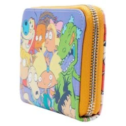 LOUNGEFLY Nickelodeon Nick 90s Zip Around Wallet -Loungefly NICWA0025 2