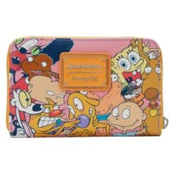 LOUNGEFLY Nickelodeon Nick 90s Zip Around Wallet -Loungefly NICWA0025 3