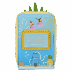 LOUNGEFLY SpongeBob SquarePants Pineapple House Accordion Wallet -Loungefly NICWA0034 LF NICKELODEONSPONGEBOBSUQAREPANTSPINAPPLEHOUSEACCORDIANWALLET0528BACK
