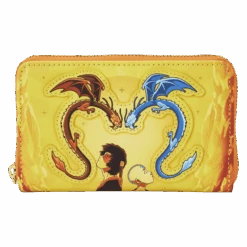 LOUNGEFLY Avatar: The Last Airbender Fire Dance Zip Around Wallet