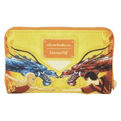LOUNGEFLY Avatar: The Last Airbender Fire Dance Zip Around Wallet -Loungefly NICWA0035 LFNICKELODEONAVATARTHELASTAIRBENDERFIREDANCEZIPAROUNDWALLET0331BACK