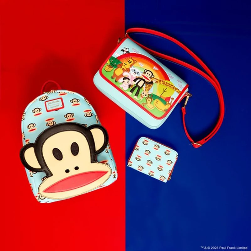 LOUNGEFLY Paul Frank Rainbow Group Crossbody Bag 4 LOUNGEFLY Paul Frank Rainbow Group Crossbody Bag - Image 2