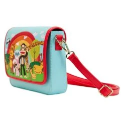 LOUNGEFLY Paul Frank Rainbow Group Crossbody Bag 11 LOUNGEFLY Paul Frank Rainbow Group Crossbody Bag -Loungefly PFTB0023 4