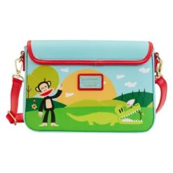 LOUNGEFLY Paul Frank Rainbow Group Crossbody Bag 12 LOUNGEFLY Paul Frank Rainbow Group Crossbody Bag -Loungefly PFTB0023 5