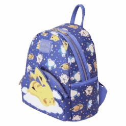 LOUNGEFLY Sleeping Pikachu And Friends Mini Backpack -Loungefly PMBK0236 LFPOKEMONSLEEPINGPIKACHUANDFRIENDSMINIBACKPACK1889QUARTER