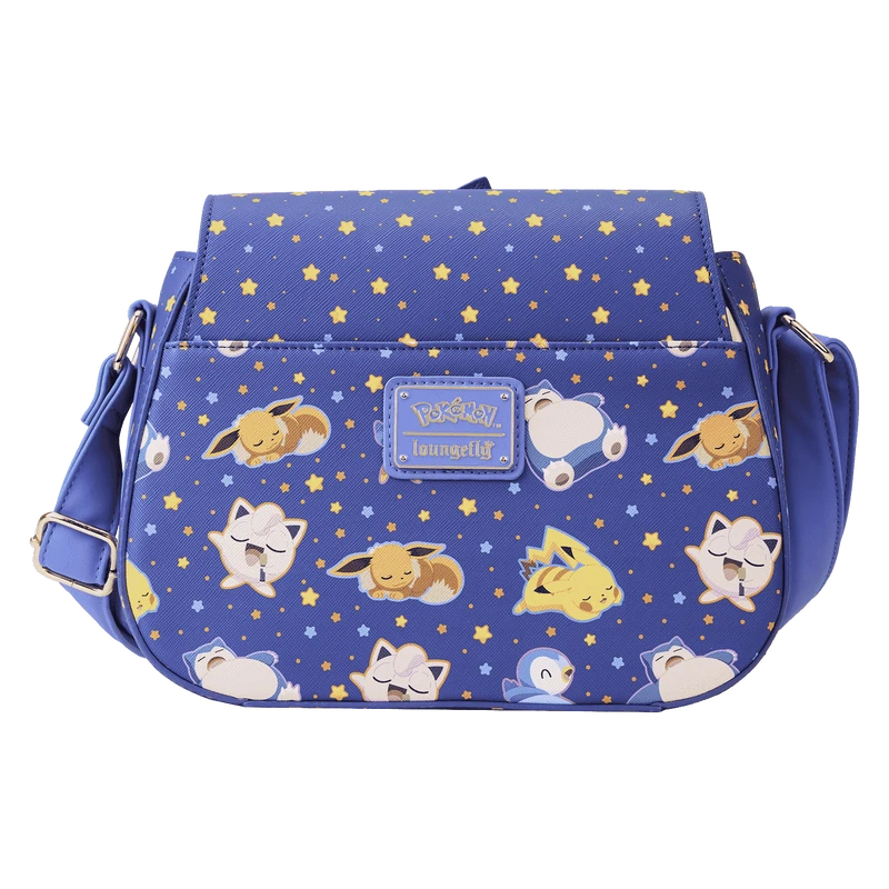LOUNGEFLY Sleeping Pikachu And Friends Crossbody Bag 7 LOUNGEFLY Sleeping Pikachu And Friends Crossbody Bag - Image 5