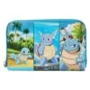 LOUNGEFLY Pokémon Squirtle Evolution Zip Around Wallet -Loungefly PMWA0137 1