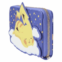LOUNGEFLY Sleeping Pikachu And Friends Zip Around Wallet 9 LOUNGEFLY Sleeping Pikachu And Friends Zip Around Wallet -Loungefly PMWA0151 LFPOKEMONSLEEPINGPIKACHUANDFRIENDSZIPAROUNDWALLET1898SIDE