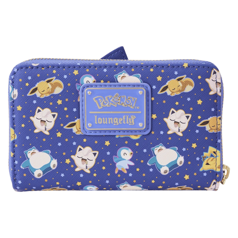 LOUNGEFLY Sleeping Pikachu And Friends Zip Around Wallet 6 LOUNGEFLY Sleeping Pikachu And Friends Zip Around Wallet - Image 4