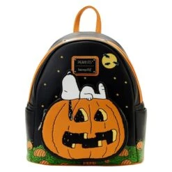 LOUNGEFLY Peanuts Great Pumpkin Snoopy Mini Backpack