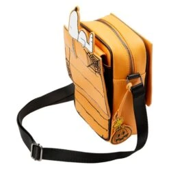 LOUNGEFLY Peanuts Great Pumpkin Snoopy Doghouse Crossbody Bag -Loungefly PNTB0009 3
