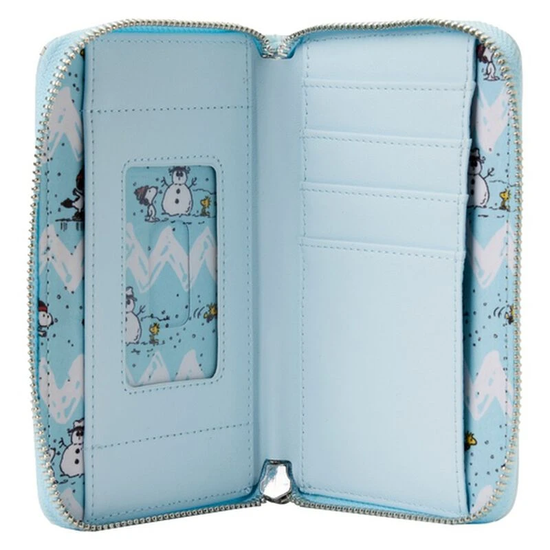 LOUNGEFLY Charlie Brown Ice Skating Zip Around Wallet 7 LOUNGEFLY Charlie Brown Ice Skating Zip Around Wallet - Image 5