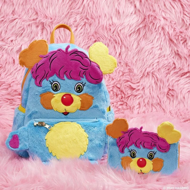 LOUNGEFLY Popples Cosplay Plush Zip Around Wallet 4 LOUNGEFLY Popples Cosplay Plush Zip Around Wallet - Image 2