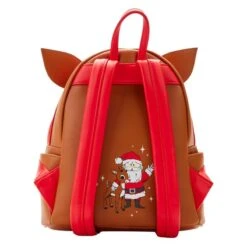LOUNGEFLY Exclusive - Rudolph The Red-Nosed Reindeer Light Up Cosplay Mini Backpack 12 LOUNGEFLY Exclusive - Rudolph The Red-Nosed Reindeer Light Up Cosplay Mini Backpack -Loungefly RRSBK0002 5