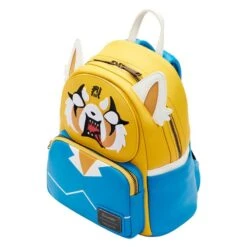LOUNGEFLY Sanrio Aggretsuko Two-Face Cosplay Mini Backpack 12 LOUNGEFLY Sanrio Aggretsuko Two-Face Cosplay Mini Backpack -Loungefly SANBK0449 4