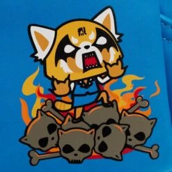 LOUNGEFLY Sanrio Aggretsuko Two-Face Cosplay Mini Backpack 14 LOUNGEFLY Sanrio Aggretsuko Two-Face Cosplay Mini Backpack -Loungefly SANBK0449 6