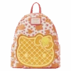 LOUNGEFLY Hello Kitty Breakfast Waffle Mini Backpack