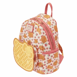 LOUNGEFLY Hello Kitty Breakfast Waffle Mini Backpack -Loungefly SANBK0481 LFSANRIOHELLOKITTYBREAKFASTWAFFLEMINIBACKPACK0863QUARTER