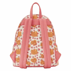 LOUNGEFLY Hello Kitty Breakfast Waffle Mini Backpack -Loungefly SANBK0481 LFSANRIOHELLOKITTYBREAKFASTWAFFLEMINIBACKPACK0864BACK
