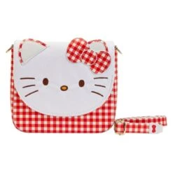 LOUNGEFLY Hello Kitty Gingham Crossbody Bag