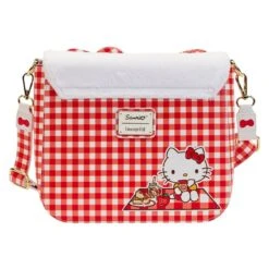 LOUNGEFLY Hello Kitty Gingham Crossbody Bag 10 LOUNGEFLY Hello Kitty Gingham Crossbody Bag -Loungefly SANTB1683 4