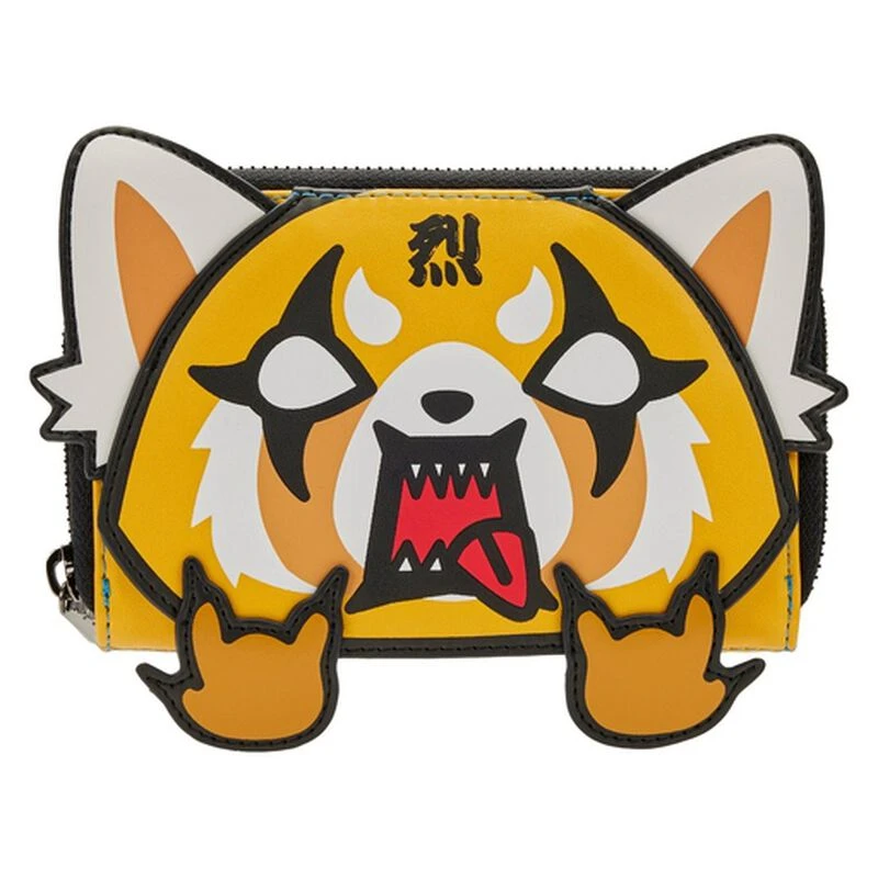 LOUNGEFLY Sanrio Aggretsuko Cosplay Zip Around Wallet 3 LOUNGEFLY Sanrio Aggretsuko Cosplay Zip Around Wallet