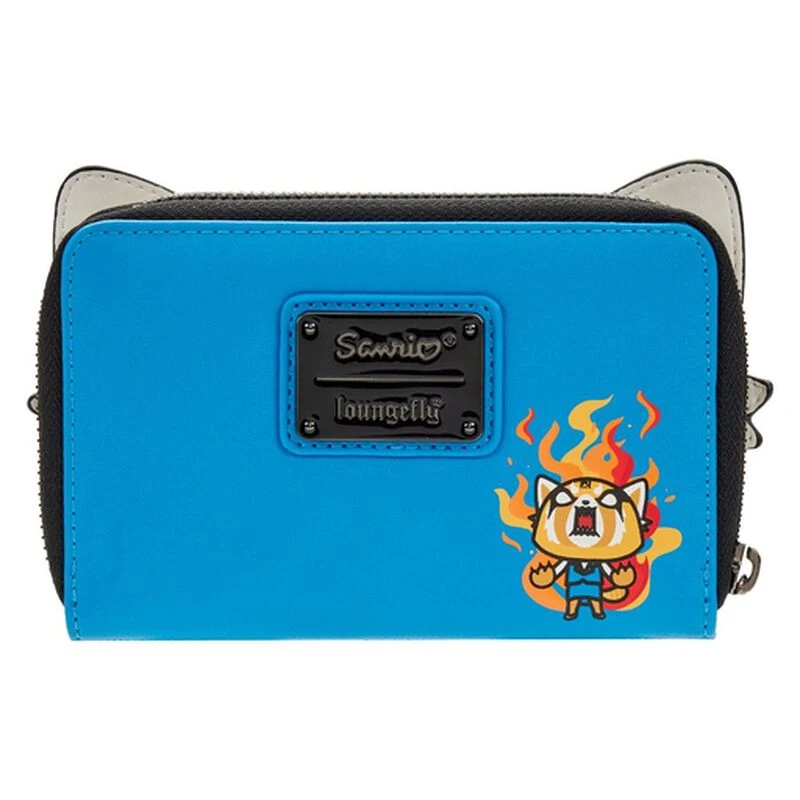 LOUNGEFLY Sanrio Aggretsuko Cosplay Zip Around Wallet 5 LOUNGEFLY Sanrio Aggretsuko Cosplay Zip Around Wallet - Image 3
