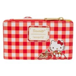 LOUNGEFLY Hello Kitty Gingham Cosplay Flap Wallet -Loungefly SANWA0954 3
