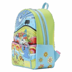 LOUNGEFLY Scooby-Doo Psychedelic Monster Chase Glow Mini Backpack -Loungefly SBDBK0007 LFSCOOBYDOOPSYCHEDELICMONSTERCHASEGITDMINIBACKPACK0457SIDE