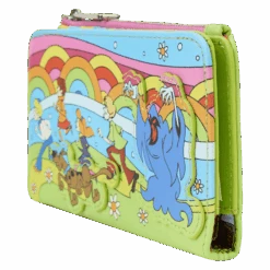 LOUNGEFLY Scooby-Doo Psychedelic Monster Chase Glow Flap Wallet 11 LOUNGEFLY Scooby-Doo Psychedelic Monster Chase Glow Flap Wallet -Loungefly SBDWA0005 LFSCOOBYDOOPSYCHEDELICMONSTERCHASEGITDFLAPWALLET0465SIDE