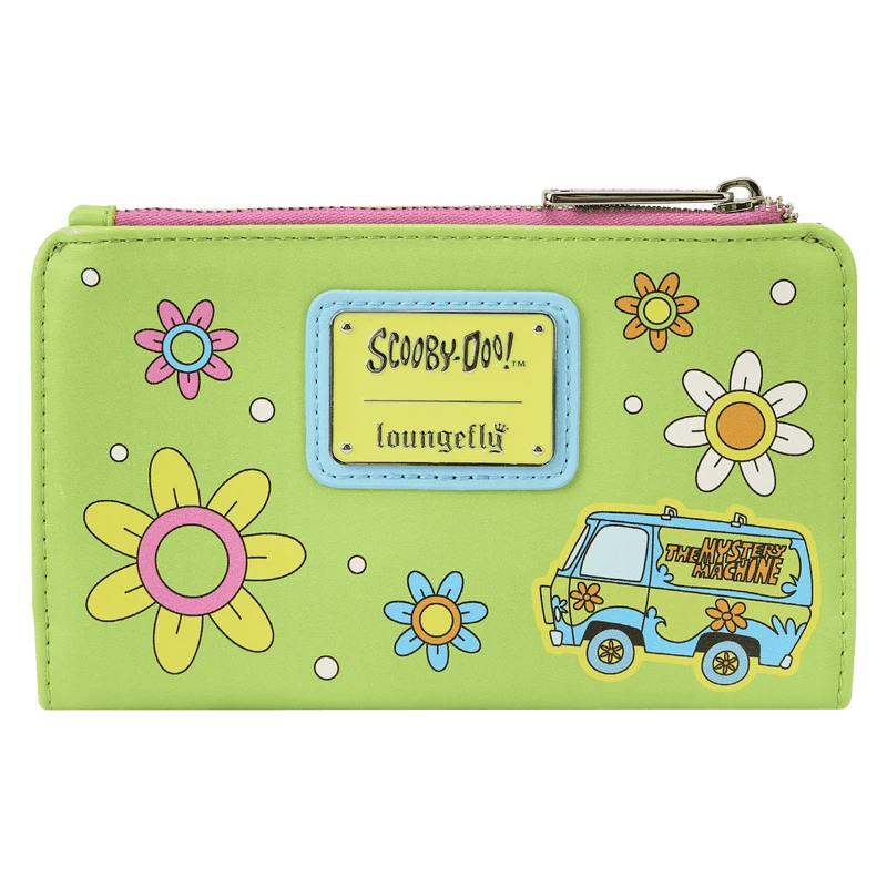 LOUNGEFLY Scooby-Doo Psychedelic Monster Chase Glow Flap Wallet 7 LOUNGEFLY Scooby-Doo Psychedelic Monster Chase Glow Flap Wallet - Image 5