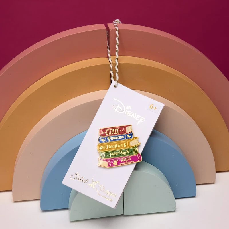 LOUNGEFLY Exclusive - Disney Stitch Shoppe Classic Disney Books Crossbody Bag 6 LOUNGEFLY Exclusive - Disney Stitch Shoppe Classic Disney Books Crossbody Bag - Image 4